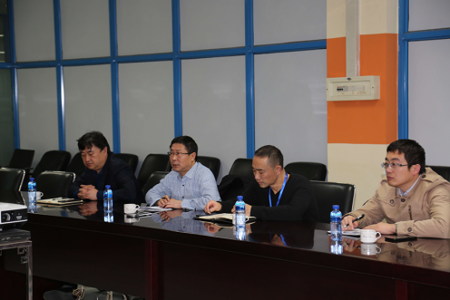 万名干手下基层烟台市国企一队到ng电子游戏软件公司调研座谈